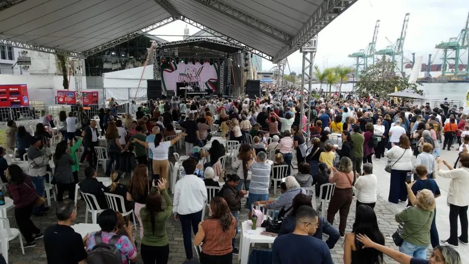Festa Italiana de Santos ocupa o Parque Valongo com comida típica, shows e ônibus gratuito
