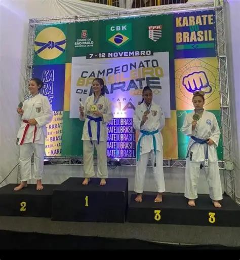 Time PG de caratê garante 10 medalhas em etapa do Campeonato Brasileiro