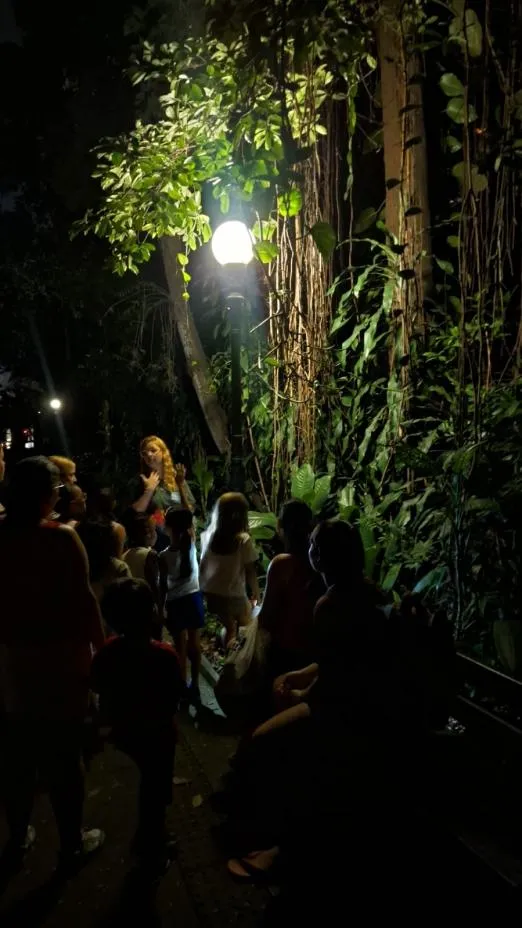 Visita Noturna revela um novo Orquidário e aproxima público da natureza em Santos