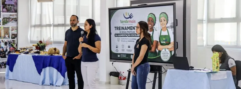 Treinamento reforça segurança alimentar nas escolas municipais de Caraguatatuba