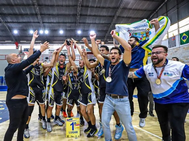 Basquete masculino de São Sebastião é campeão e equipe feminina conquista bronze nos 68º Jogos Regionais