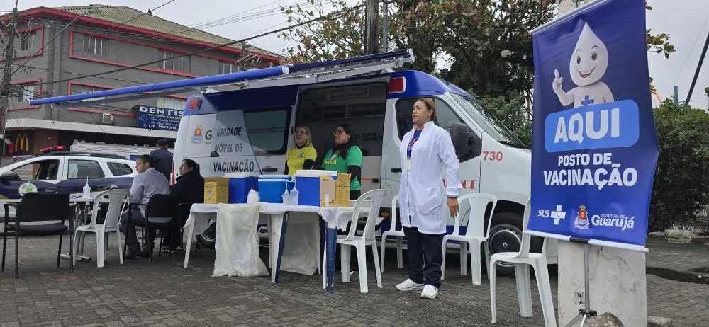 Guarujá promove Dia D de vacinação contra Hepatite B e testagem gratuita