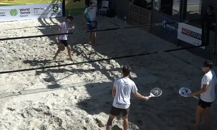 Torneio internacional de Beach Tennis reúne atletas e define campeões em Itanhaém