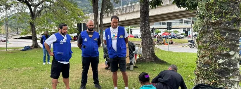 Ruas da Esperança promove nova ação integrada de acolhimento e ordenamento urbano em Caraguatatuba