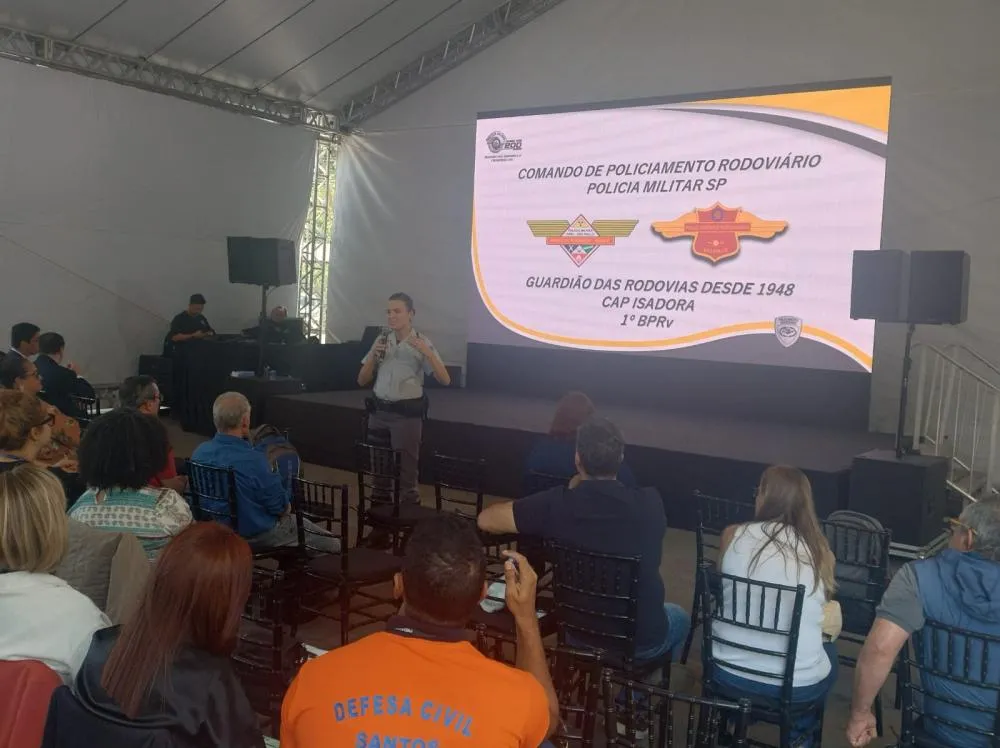 GCM de Guarujá participa de treinamento voltado a emergências junto a comunidades