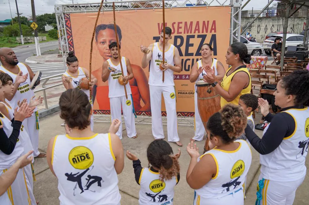 Praia Grande sedia evento dentro da programação da Semana Tereza de Benguela