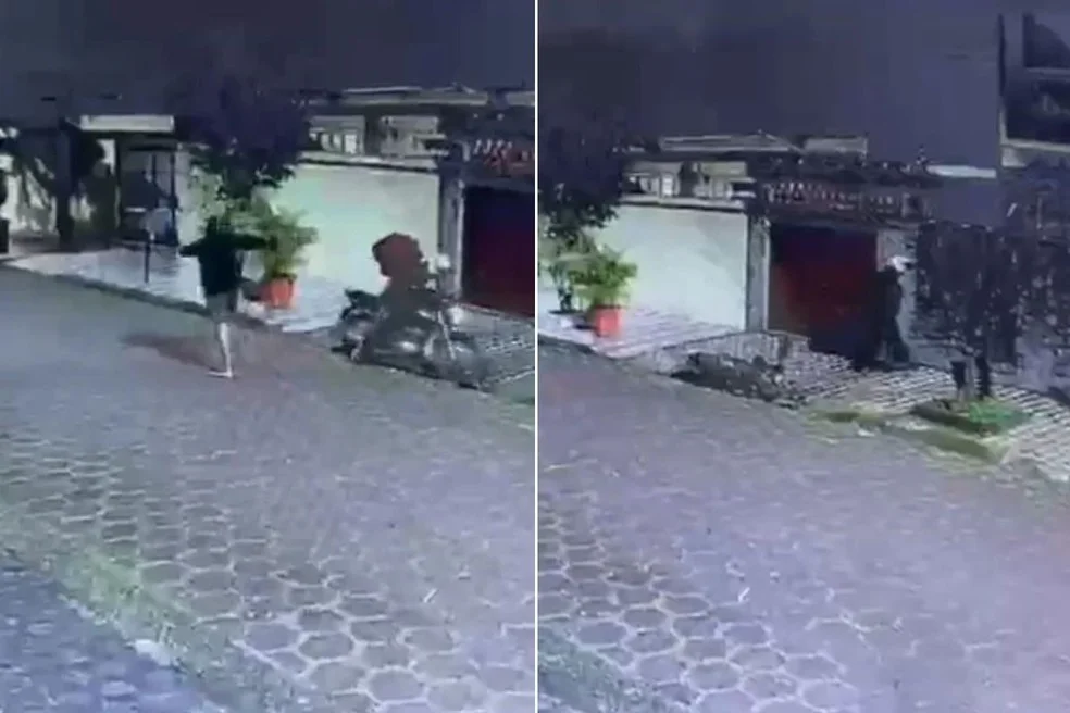 Ao presenciar o roubo, Gabriel tentou intervir para ajudar a vítima e impedir a fuga dos suspeitos. Depois que os assaltantes deixaram o local, o motoboy se juntou a um amigo da pessoa roubada para tentar alcançar um dos envolvidos, que fugia a pé.