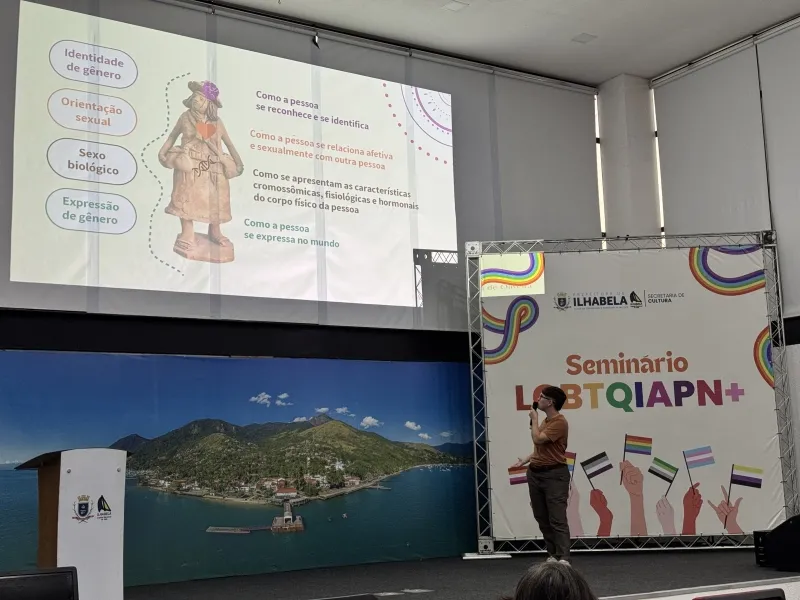 1º Seminário LGBTQIAPN+ debate saúde, direitos e diversidade em Ilhabela