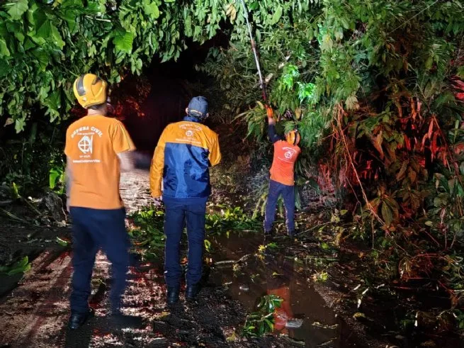 São Sebastião mobiliza força-tarefa após vendaval com rajadas de até 107 km/h