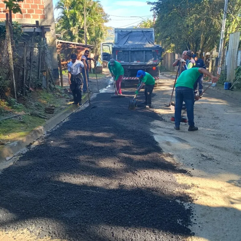 Prefeitura de Ilhabela realiza mutirão de limpeza após ventania e normaliza vias do município
