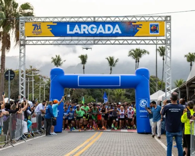 Prefeitura de São Sebastião libera 1º lote de inscrições para a Corrida da Independência 2026