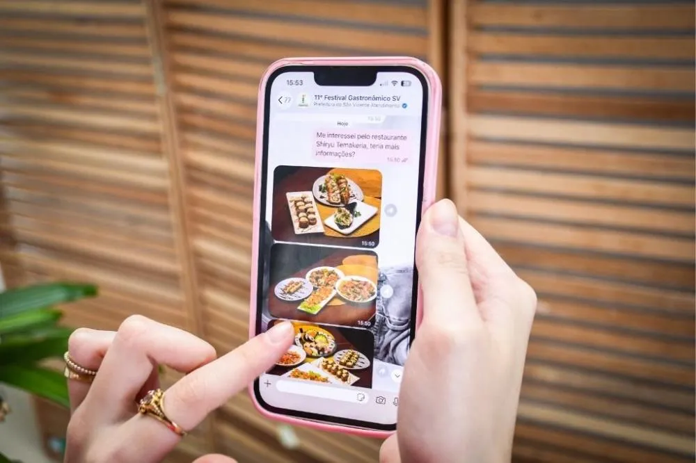 Festival Gastronômico de São Vicente ganha assistente virtual com inteligência artificial para orientar consumidores