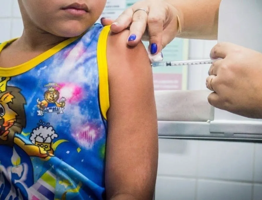 São Vicente inicia segunda dose da vacinação contra poliomielite para menores de 5 anos
